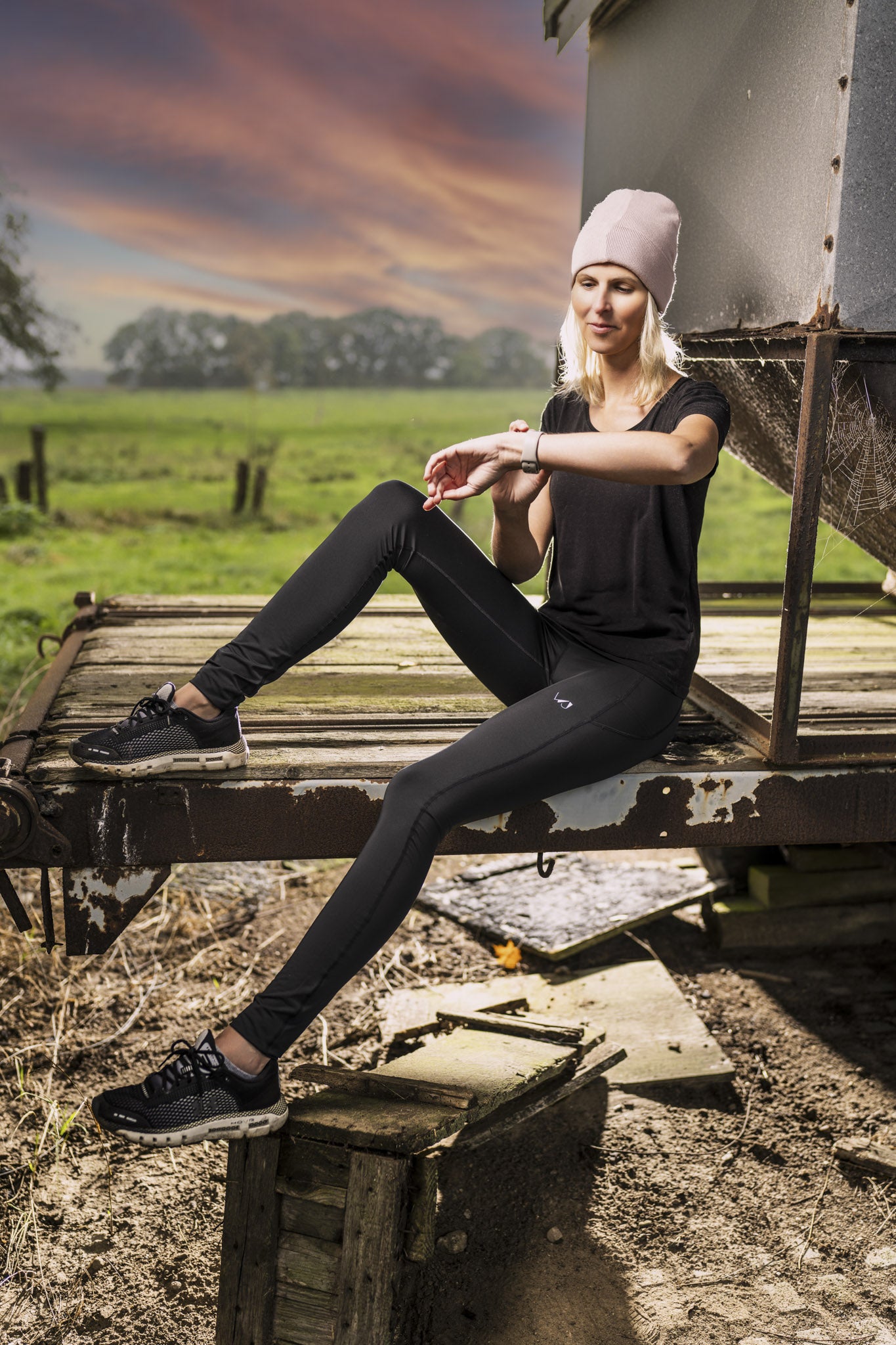WJ High Rise Sports Leggings