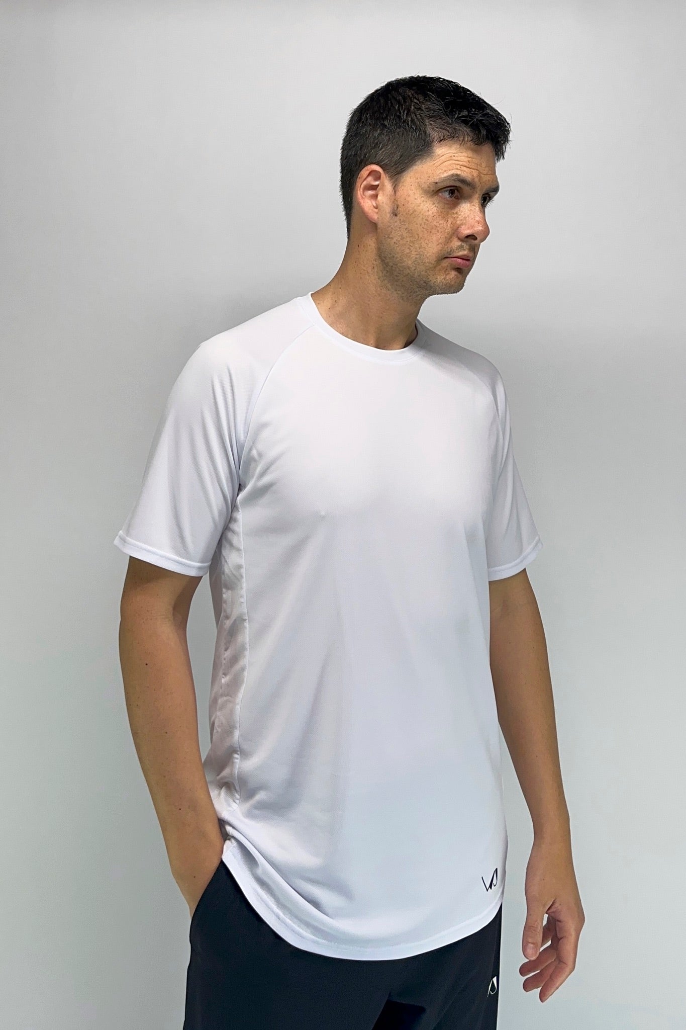 WJ Classic White Sport T-Shirt / Regular Fit