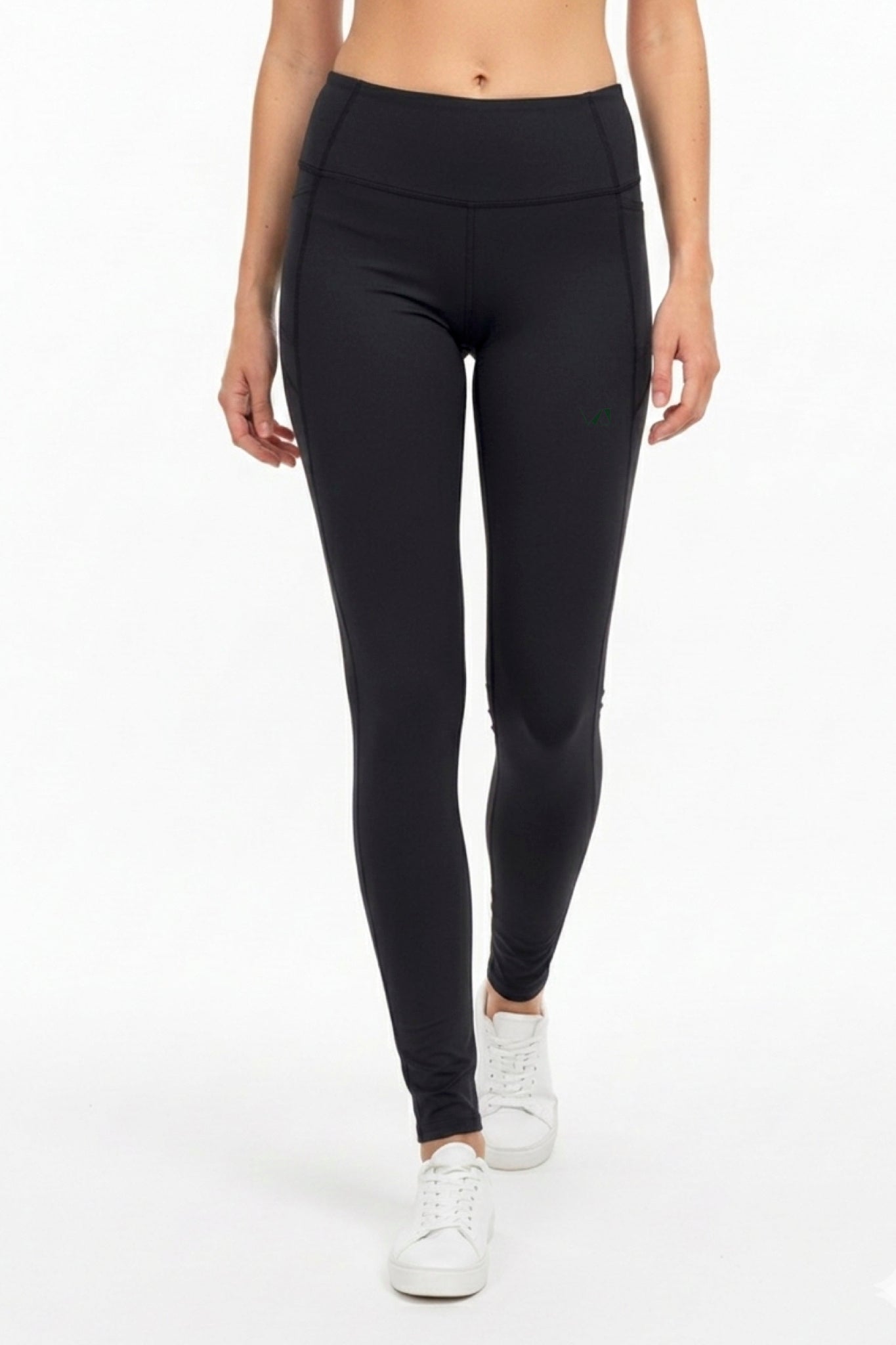 WJ High Rise Sports Leggings / Black