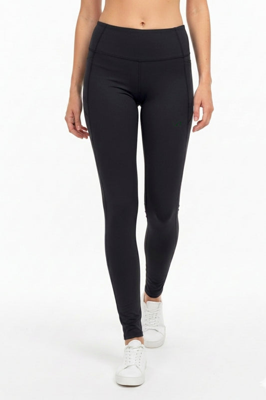 WJ High Rise Sports Leggings / Black